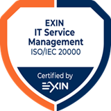 logo EXIN IT Service Management Foundation podľa ISO/IEC 20000:2018