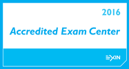 Sme akreditované skúšobné centrum (AEC) EXIN.
