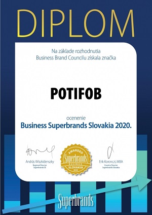 Business Superbrands Award Slovakia 2020